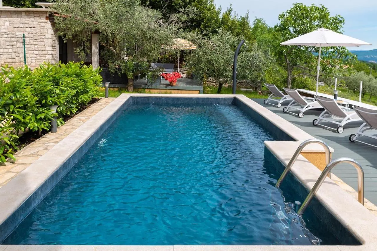 Holiday House Lenu With Pool And Amazing Sea View Drenje  0*, Drenje (Istria)